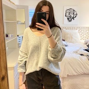 Topshop grey cozy sweater
